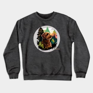 Rescue Dog Together With Nature Bubble Bonsai Crewneck Sweatshirt